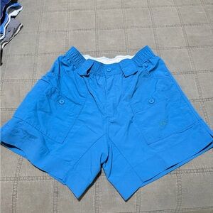 AFTCO Bright Blue Cargo Shorts